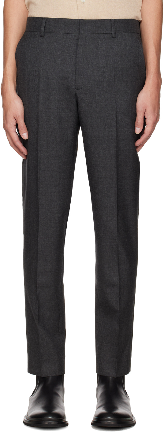 Gray Aros Slim Trousers Ssense Uomo Abbigliamento Pantaloni e jeans Pantaloni Pantaloni slim & skinny 