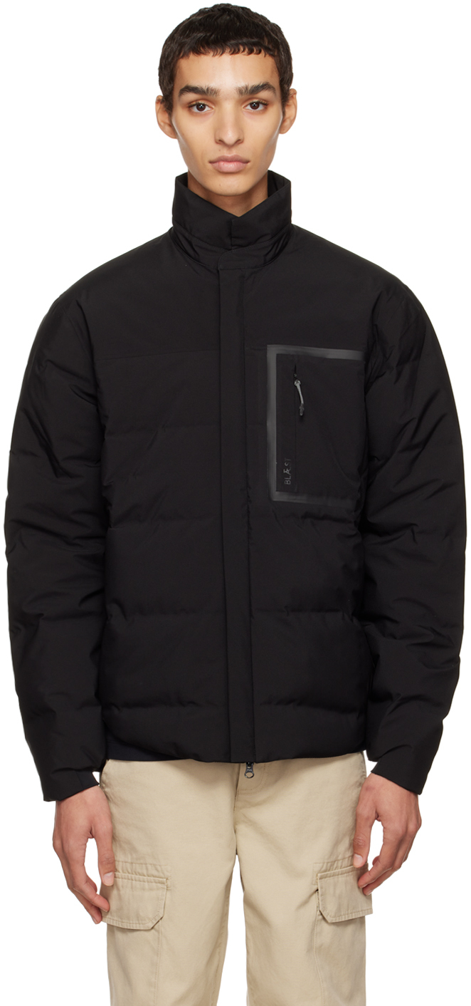 BLÆST: Black Vika Down Jacket | SSENSE UK