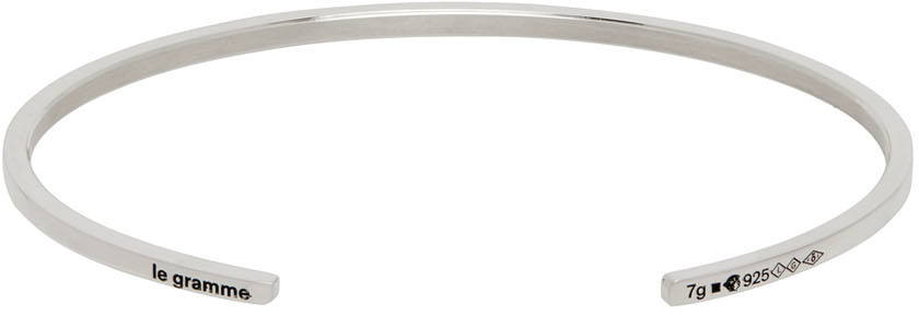 シルバー Le 15 Grammes バングルブレスレット シルバー Le 15 Grammes バングルブレスレット