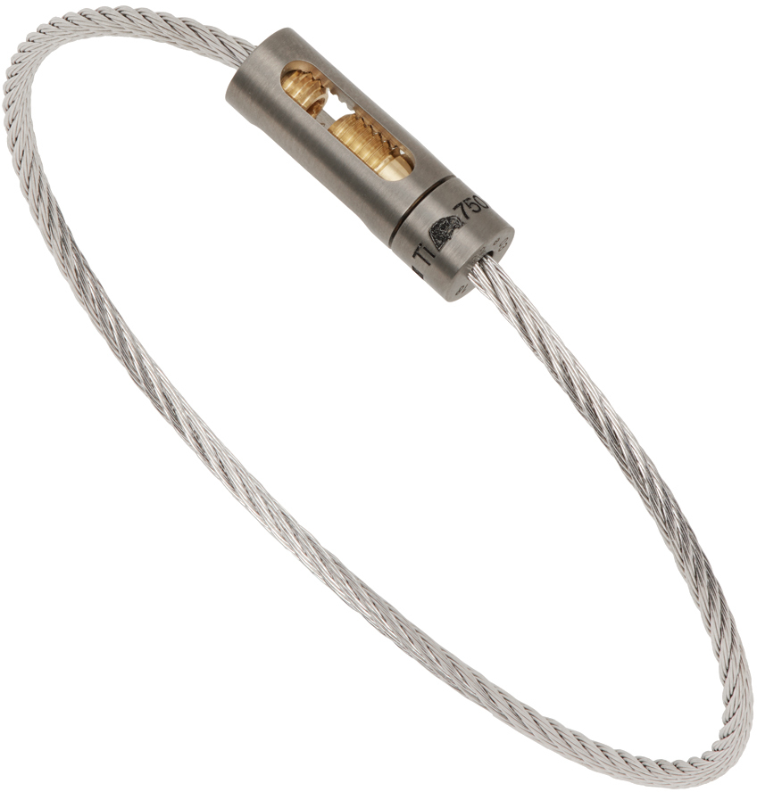 Le 5 Grammes Cable Bracelet SSENSE Men Accessories Jewelry Bracelets 