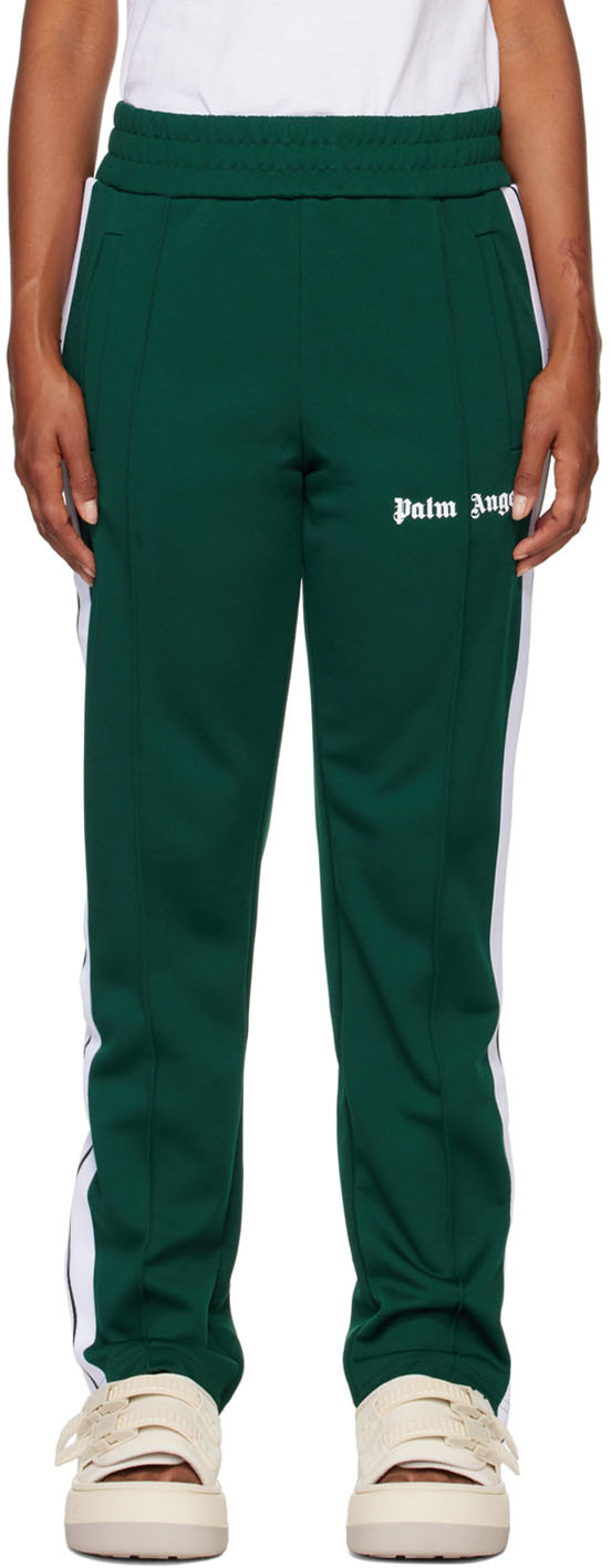 Palm Angels Green Classic Track Pants