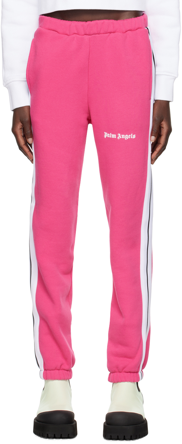 Palm Angels Pink Classic Lounge Pants