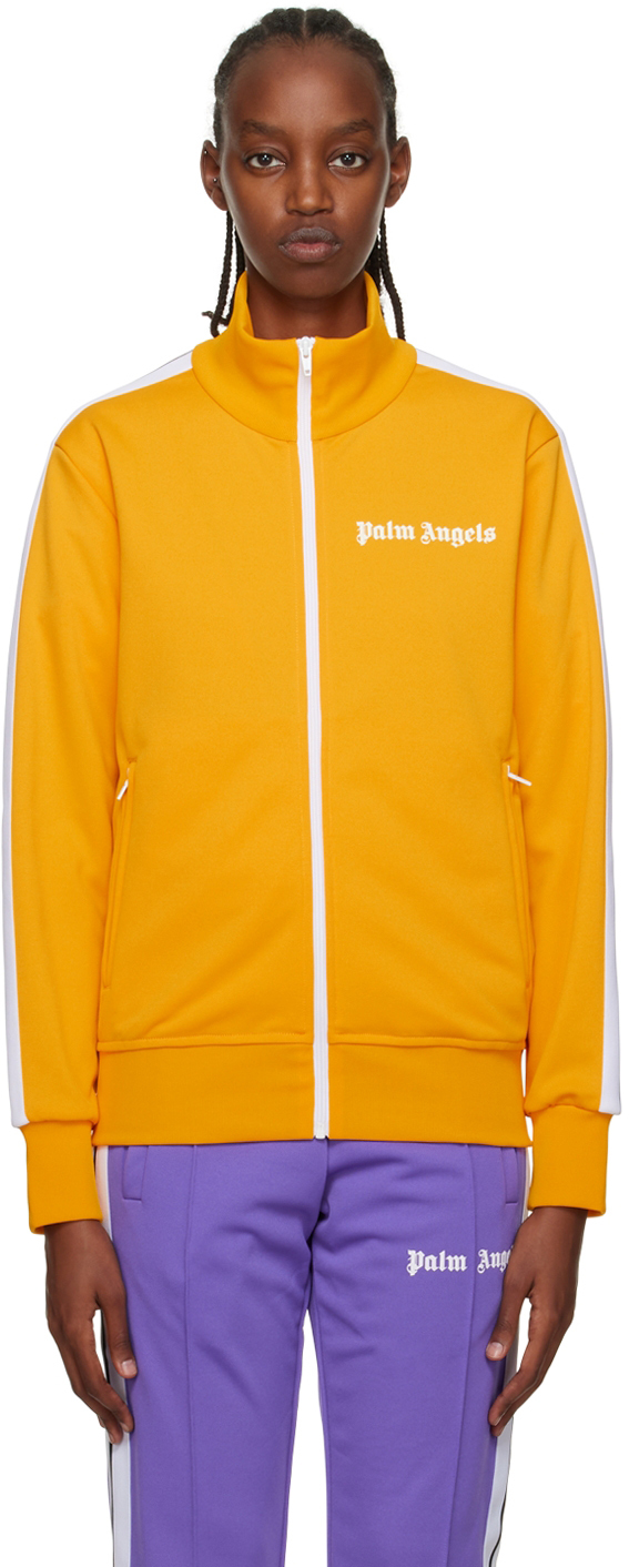 palm angels navy track top