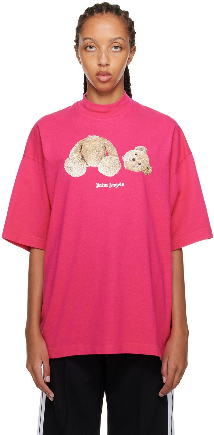 Pink Bear Loose T-Shirt