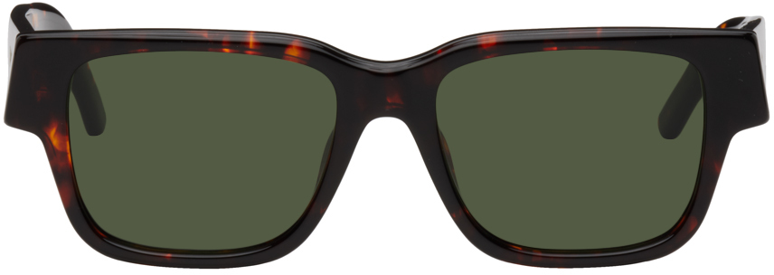 Palm Angels Tortoiseshell Newport Sunglasses