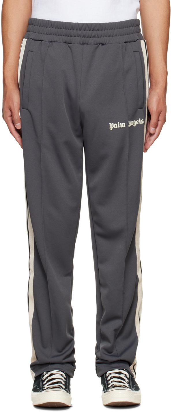 Palm Angels Gray Classic Lounge Pants