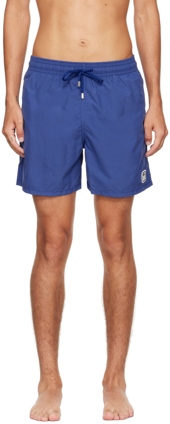 Ssense Uomo Sport & Swimwear Costumi da bagno Pantaloncini da bagno Blue Vilebrequin Edition Swim Shorts 