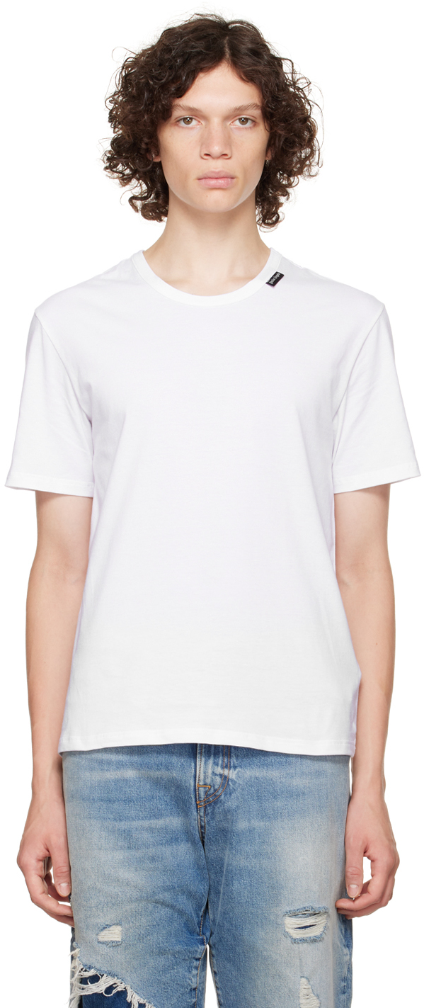 Palm Angels White Essential T-Shirt