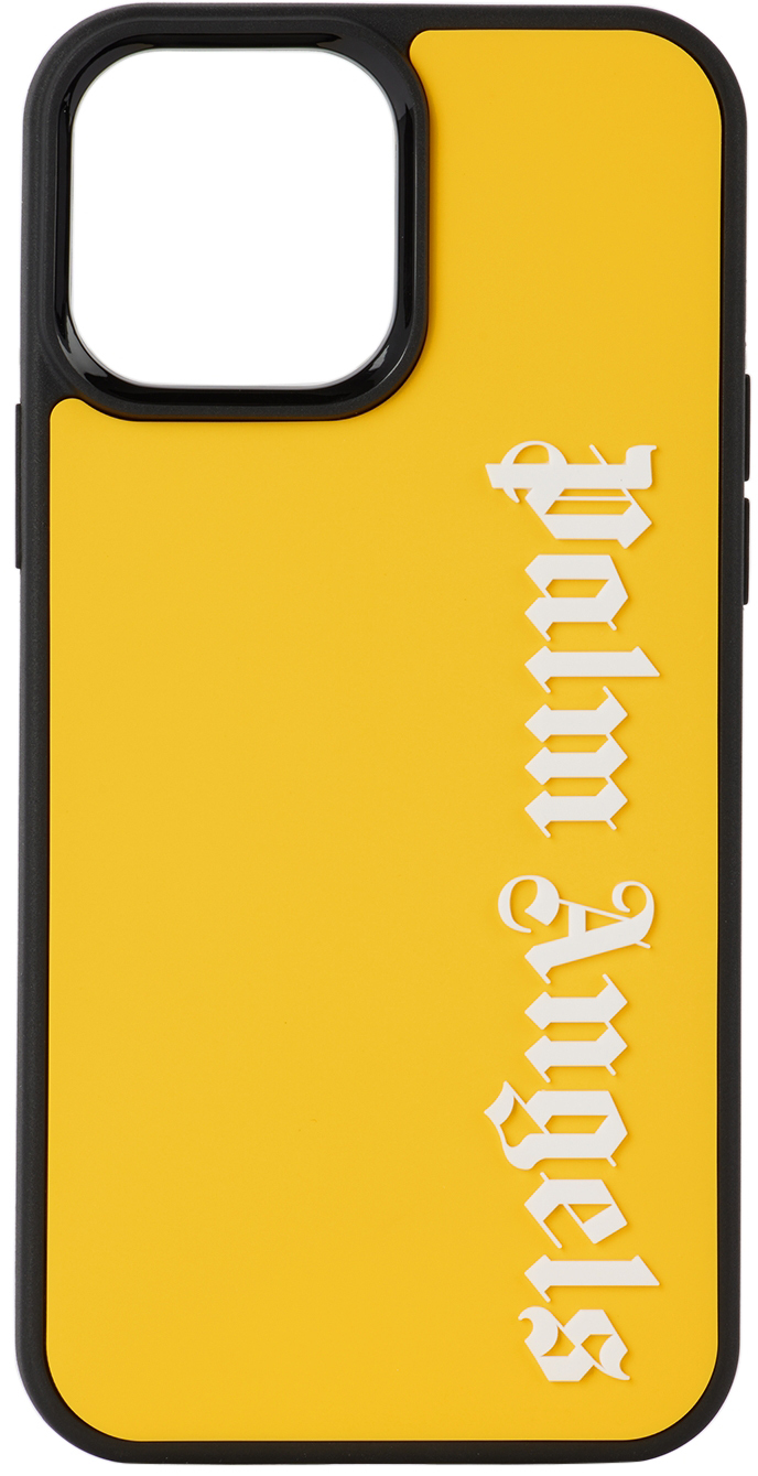 SSENSE Accessories Phones Cases Yellow The Puffer iPhone 13 Pro Max Case 
