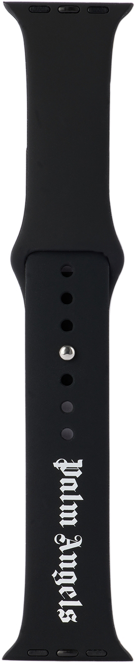 Black Logo IWatch Band, 42/44 mm