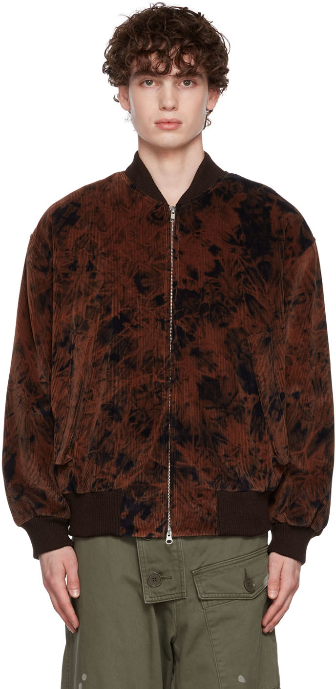 Song for the Mute: Brown 22.2 Les Olympiades Bomber Jacket | SSENSE