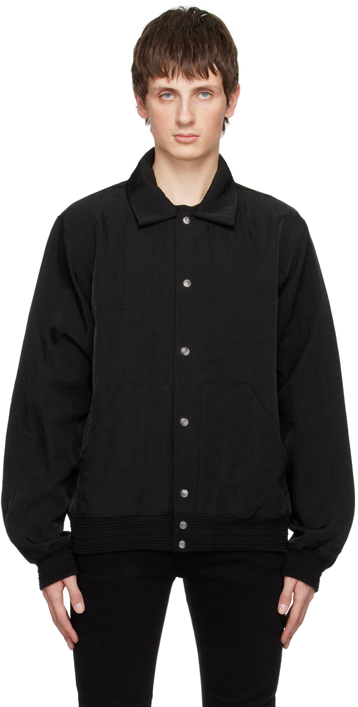 Black Regan Coach Jacket