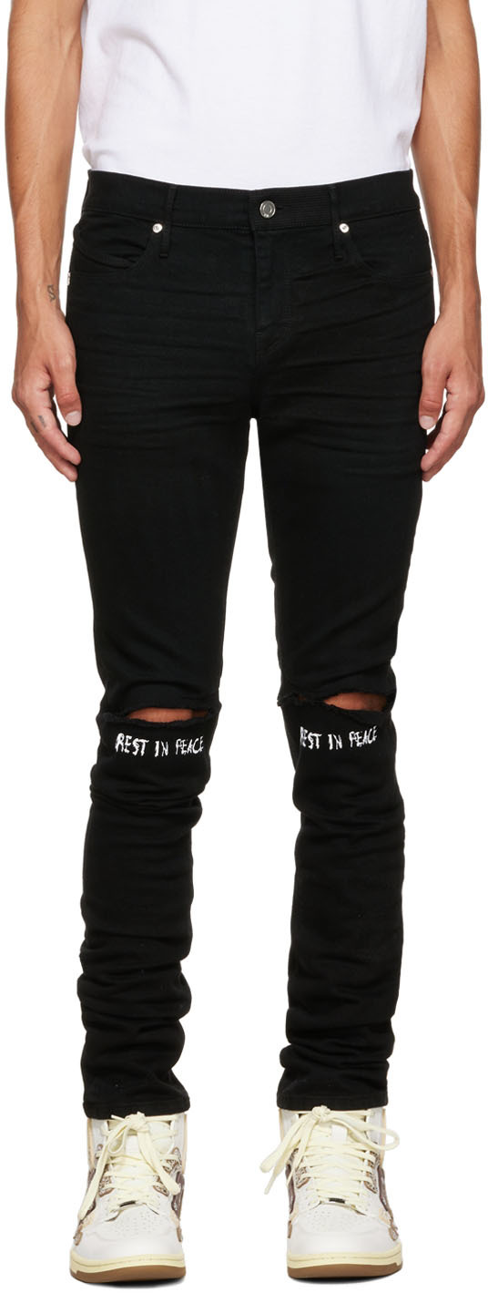 RtA: Black Bryant Jeans | SSENSE Canada