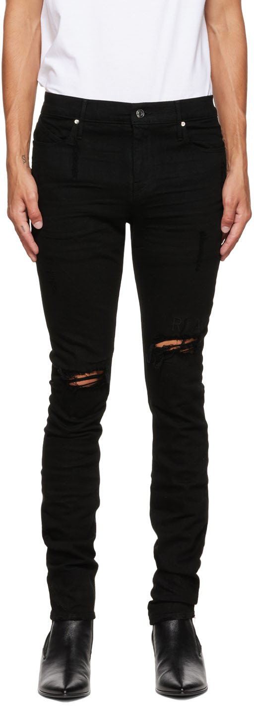RTA: Black Clayton Jeans | SSENSE
