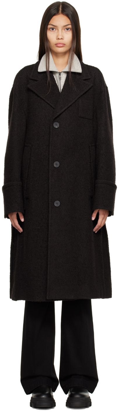 Wooyoungmi Brown Single Coat