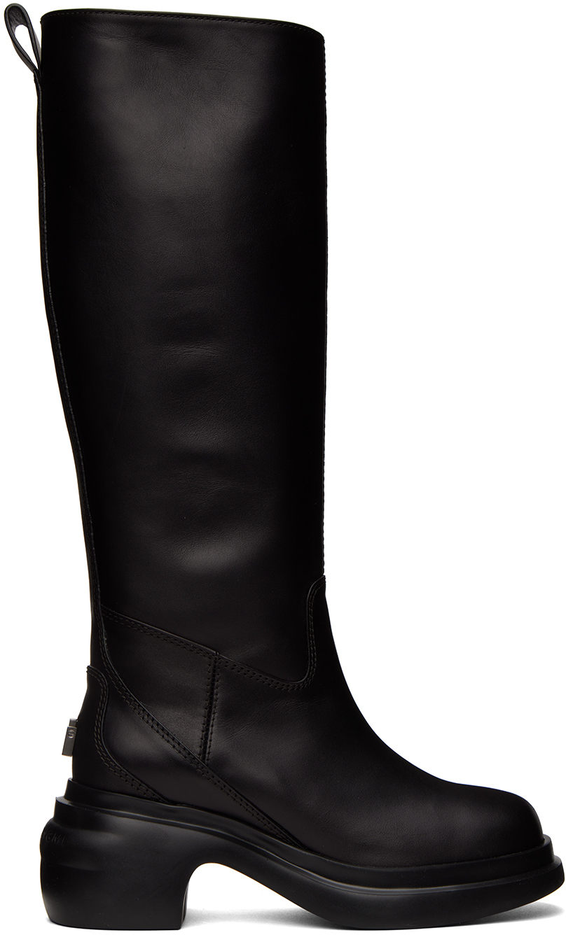 Wooyoungmi Black Plaque Boots