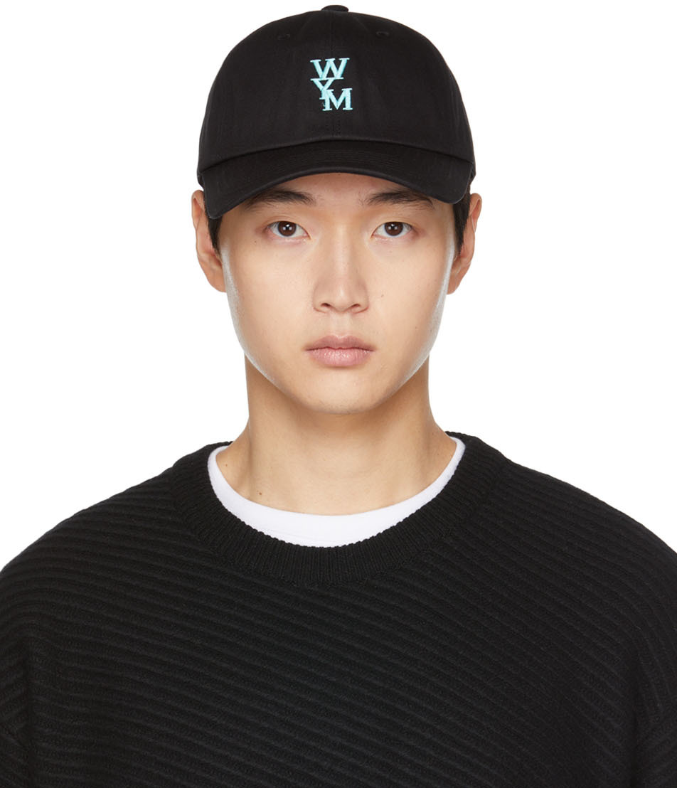 Black Logo Ball Cap by Wooyoungmi on Sale