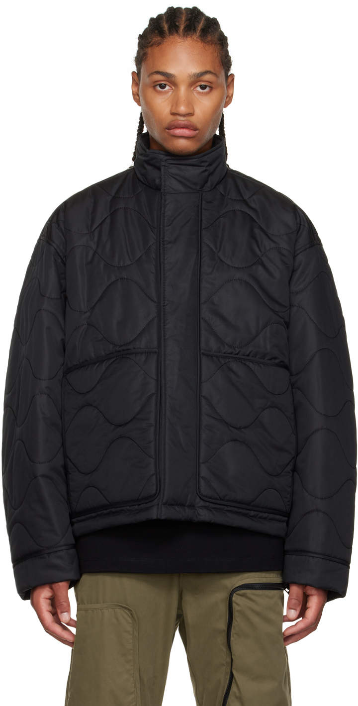Wooyoungmi Black Quilted Jacket