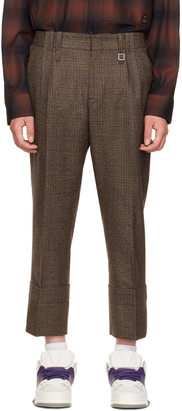Brown Cropped Trousers