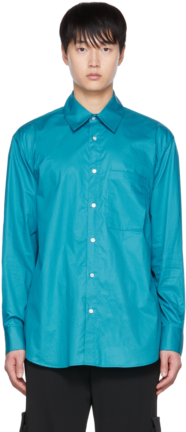 Blue Button Up Shirt