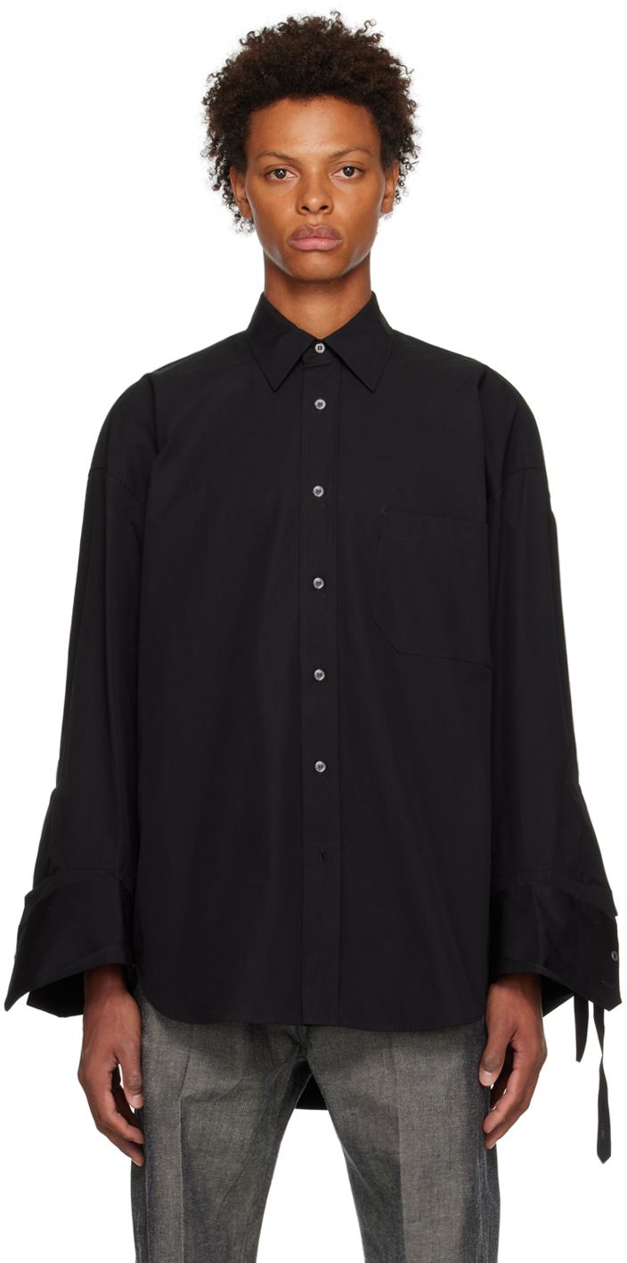 Marina Yee: Black Shirt I Shirt | SSENSE