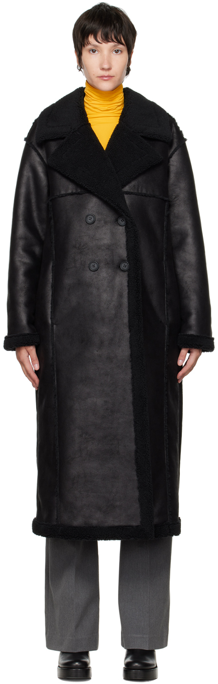 simon miller jetz faux shearling coat