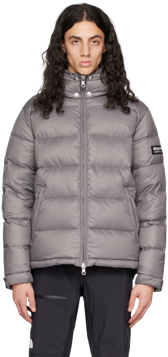 White:Space: Gray Madison Down Jacket | SSENSE