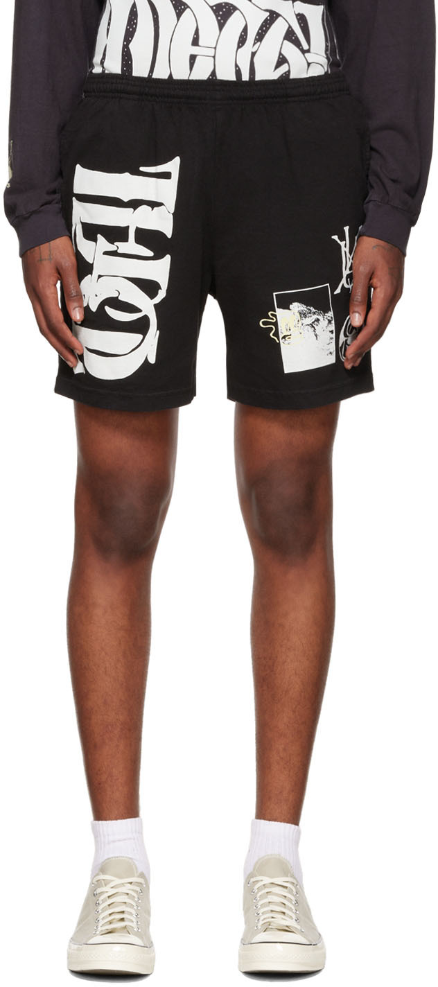 MONOGRAM - SHORTS - FADED BLACK – Total Luxury Spa