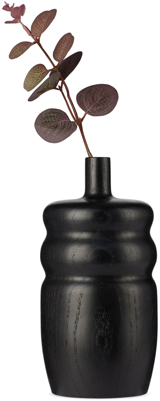 Black Sonsy 1 Bud Vase by Whirl & Whittle on Sale