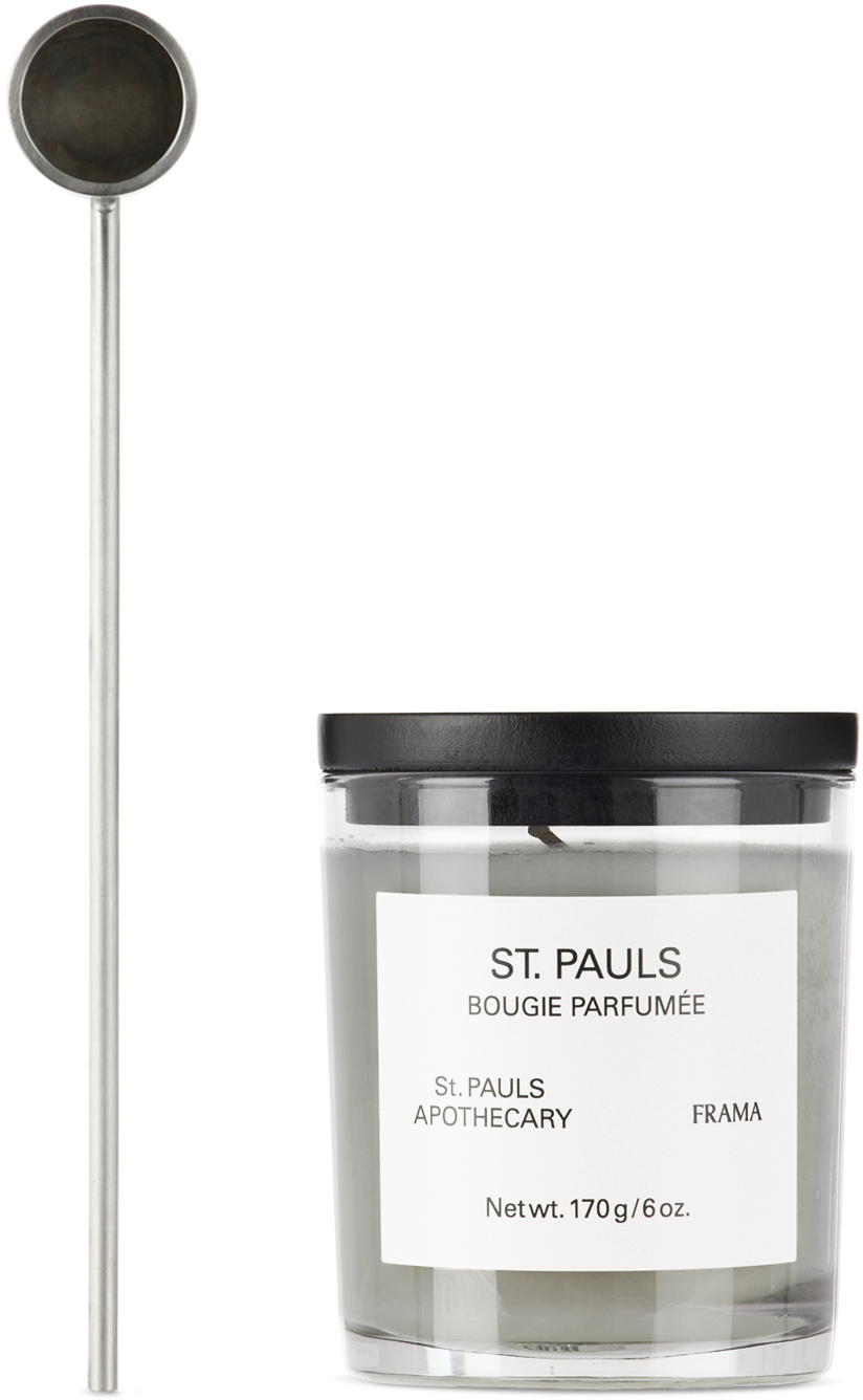 Frama St. Pauls Candle & Snuffer – Ssense Exclusive Gift Box In Black