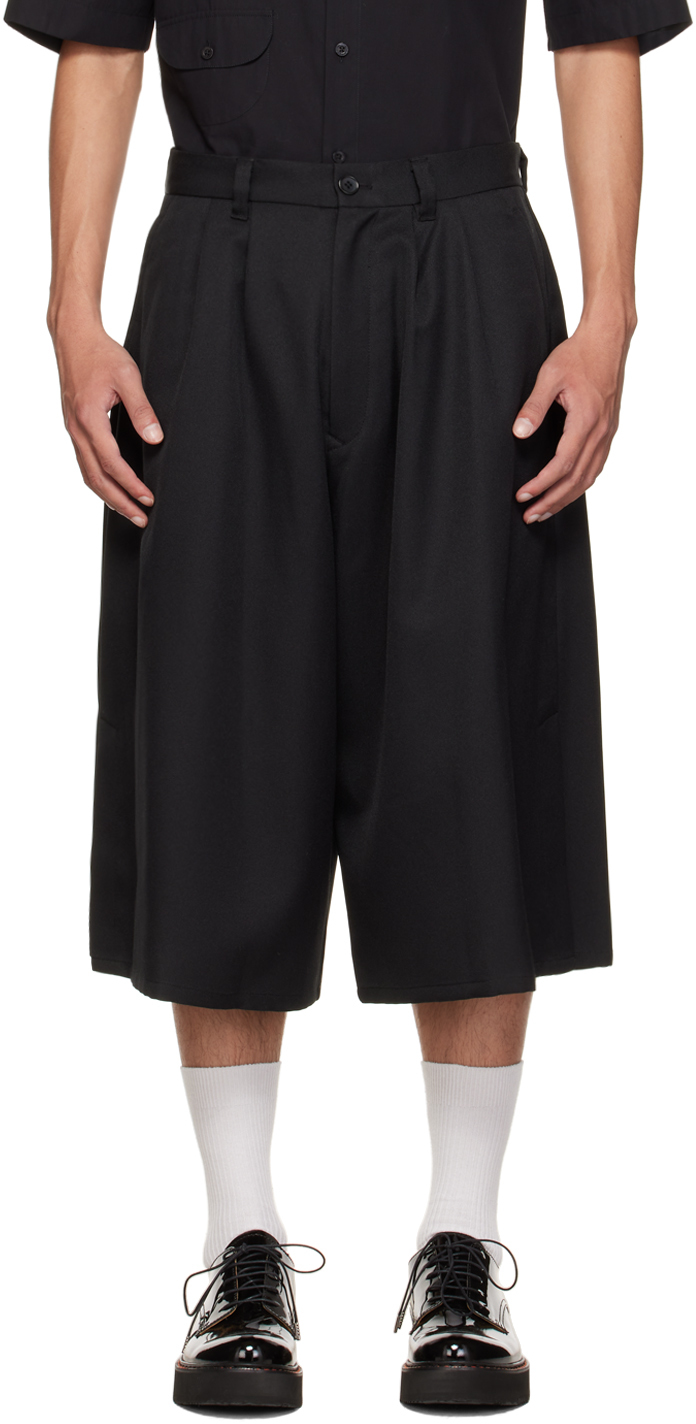 KIDILL Black Side-Benz Shorts