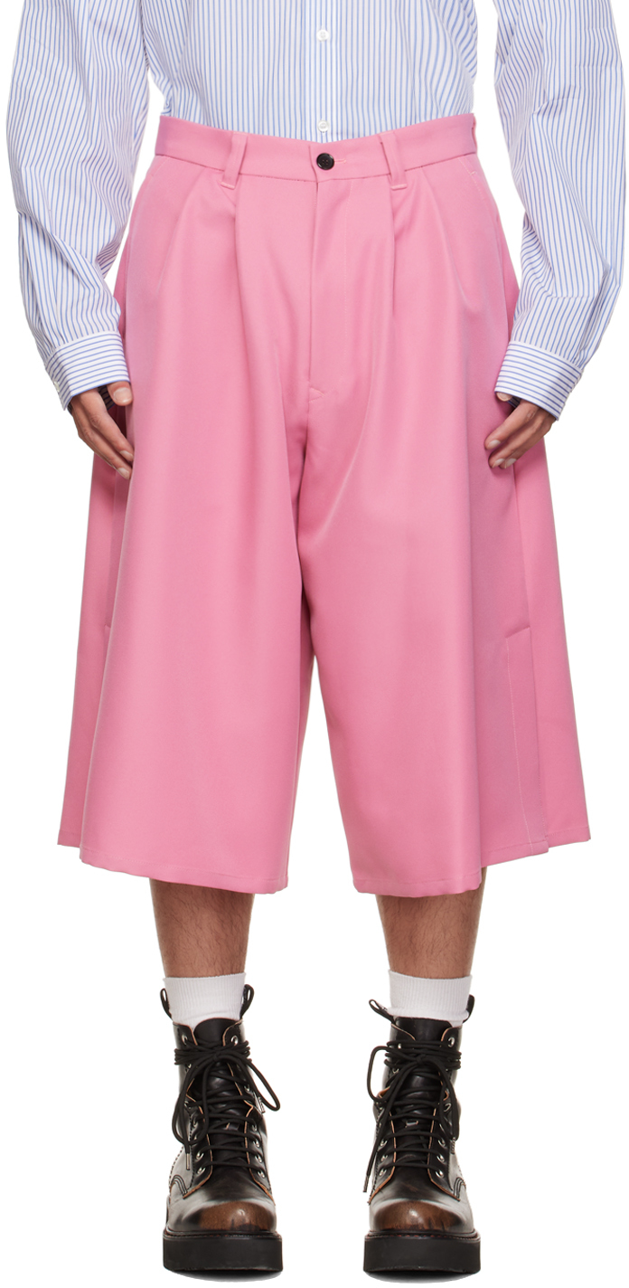 KIDILL Pink Side-Benz Shorts