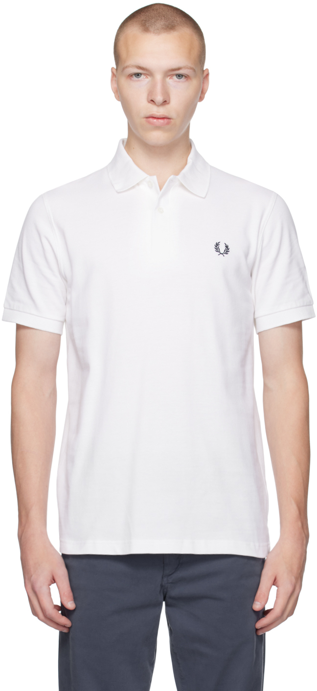 Fred Perry White M3 Polo