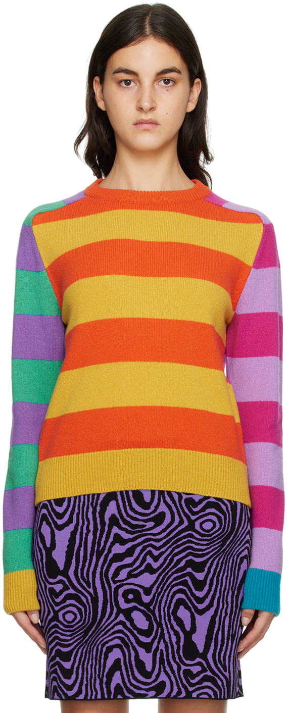Multicolor Colorblocked Sweater