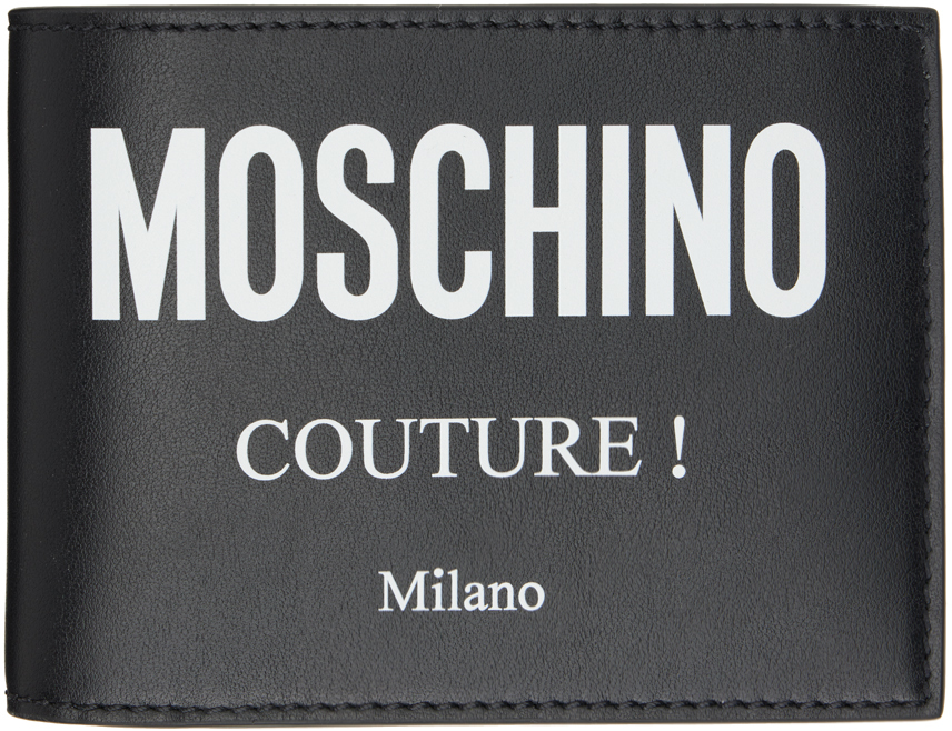 Moschino Black Couture Wallet