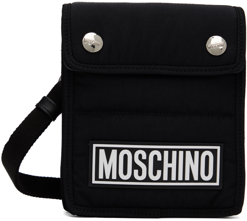 Moschino Black Tape Bag