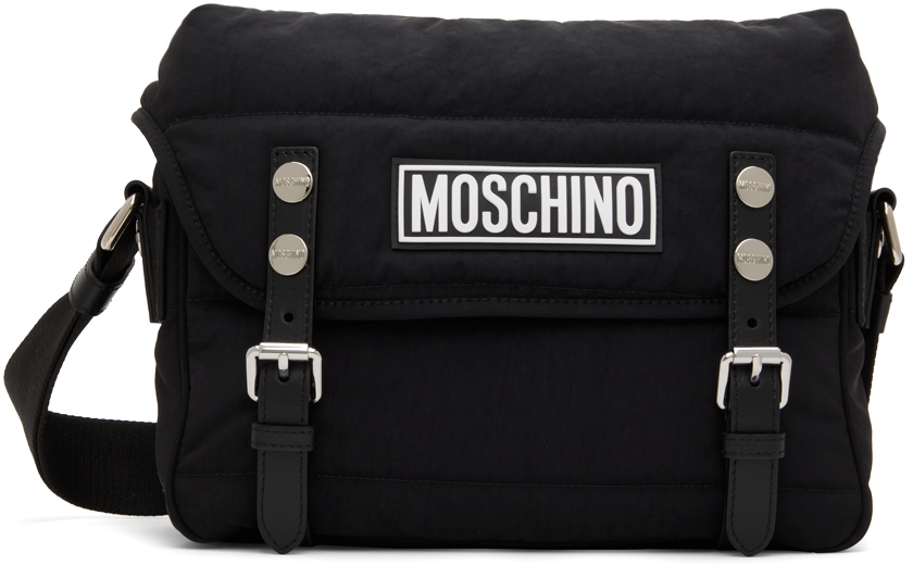 Moschino Black Padded Bag