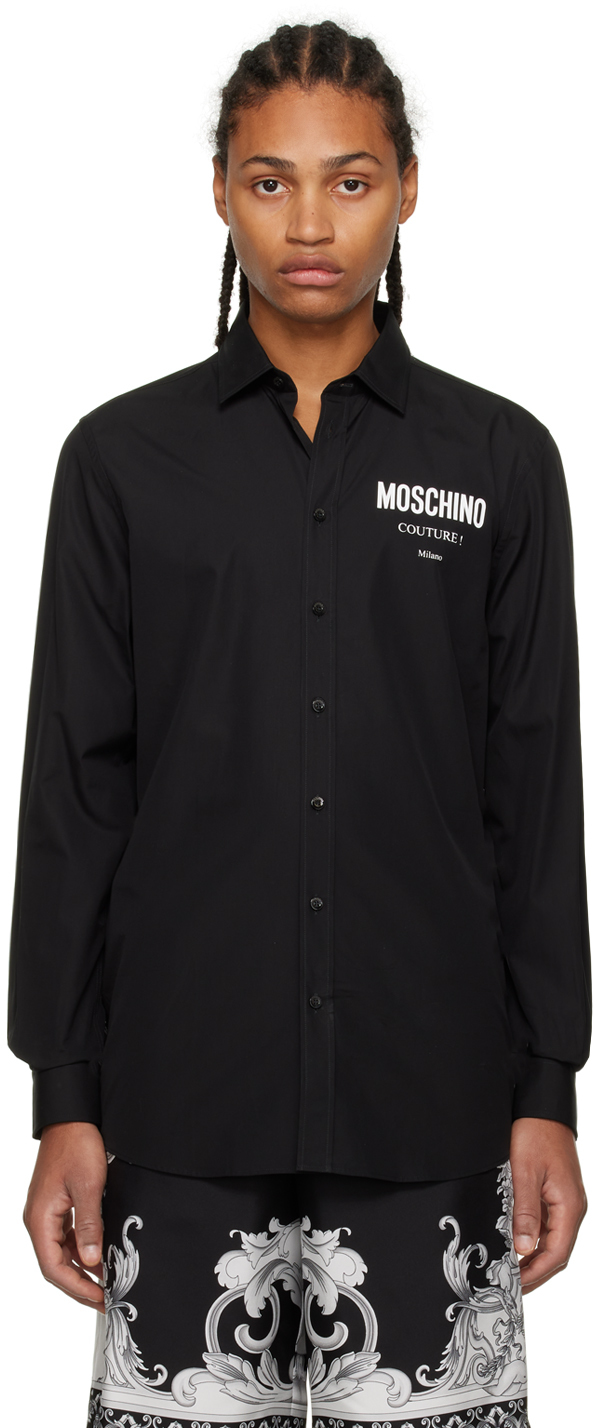 Moschino Black 'Couture' Shirt