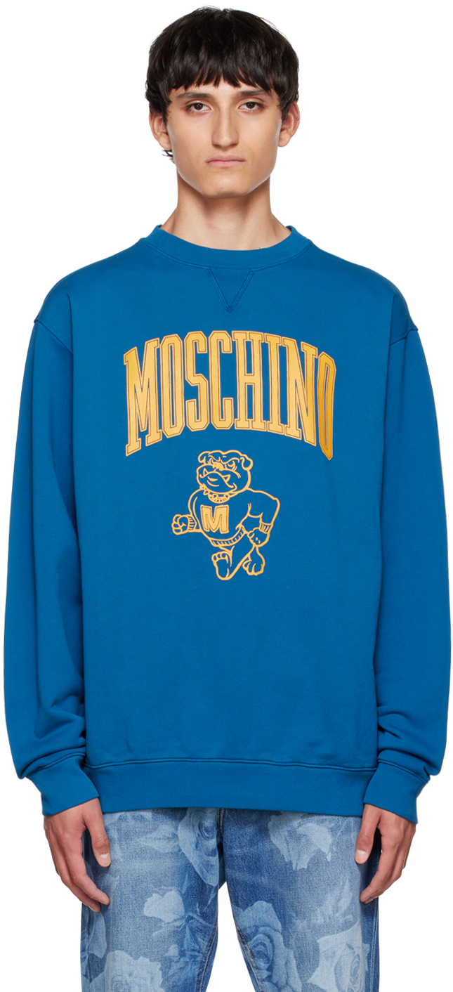 Blue Varsity Sweatshirt