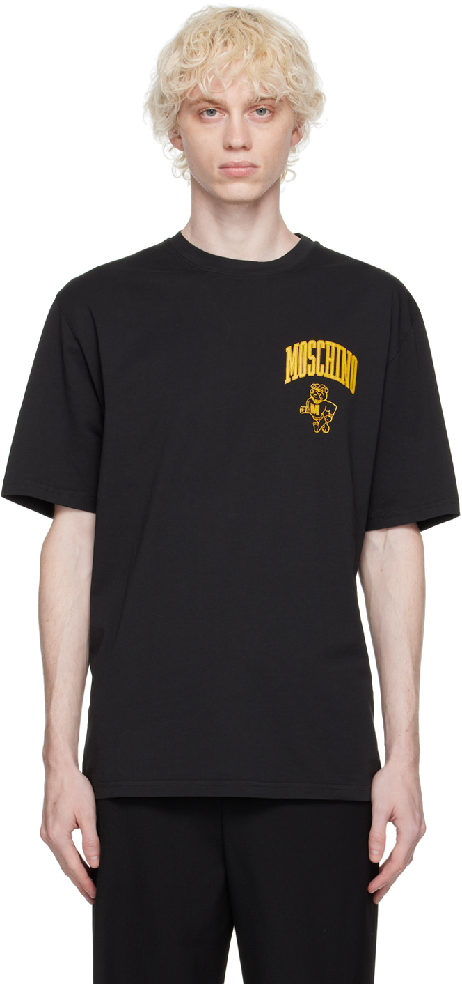 Moschino Black Varsity T-Shirt