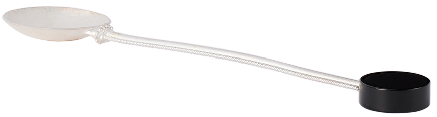 NATALIA CRIADO SILVER COIN QUARTZ SERVER SPOON
