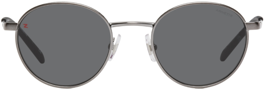Zayn X Arnette Gunmetal 'the Professional' Sunglasses In 738/87 Gunmetal