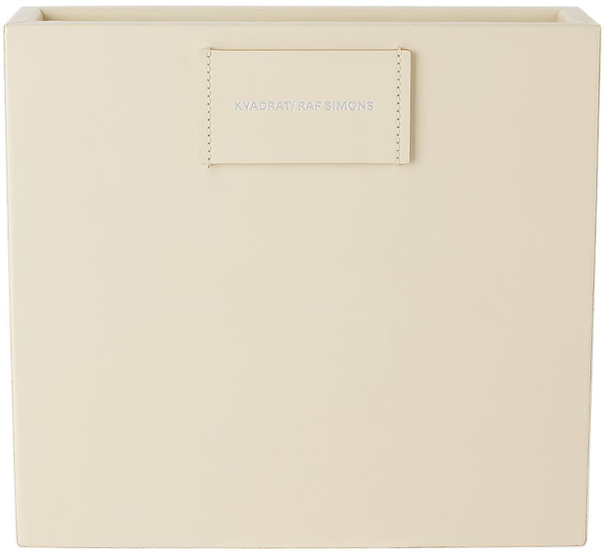 Off-White Large Leather Accessory Box