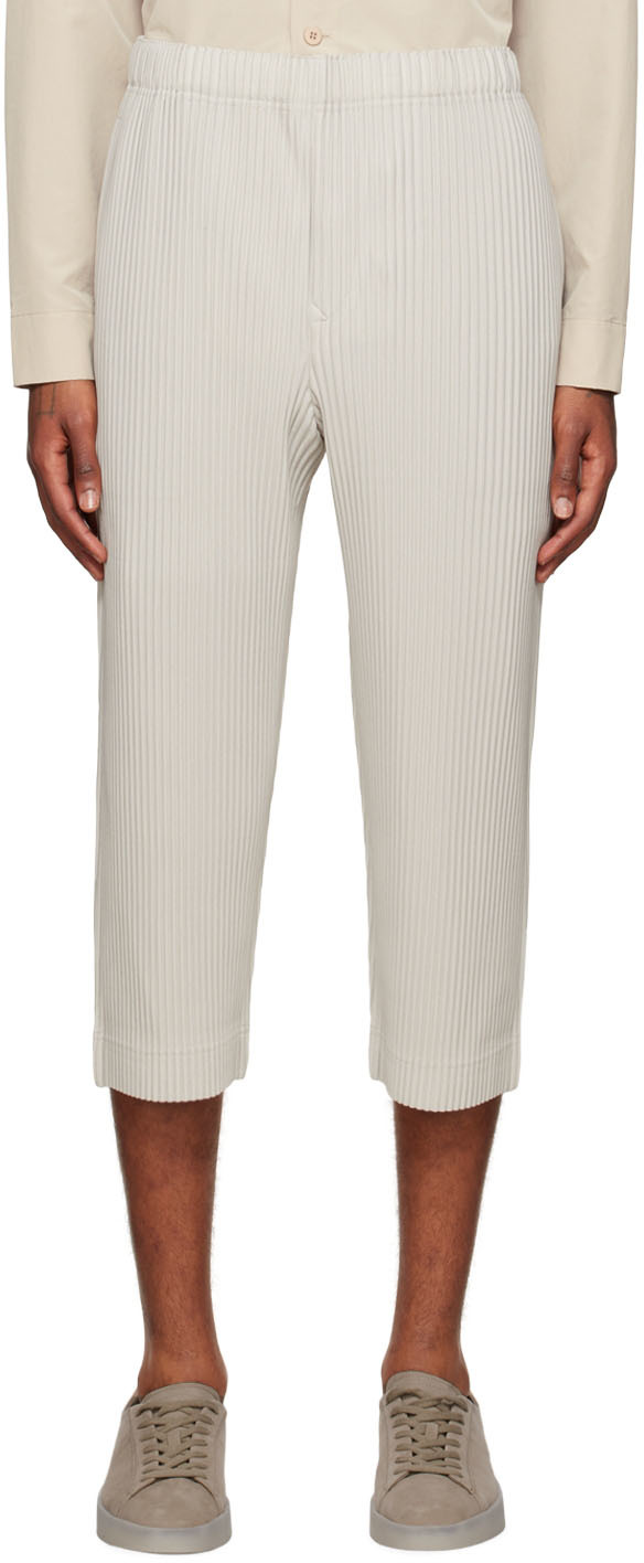 Homme Plissé Issey Miyake trousers for Men | SSENSE