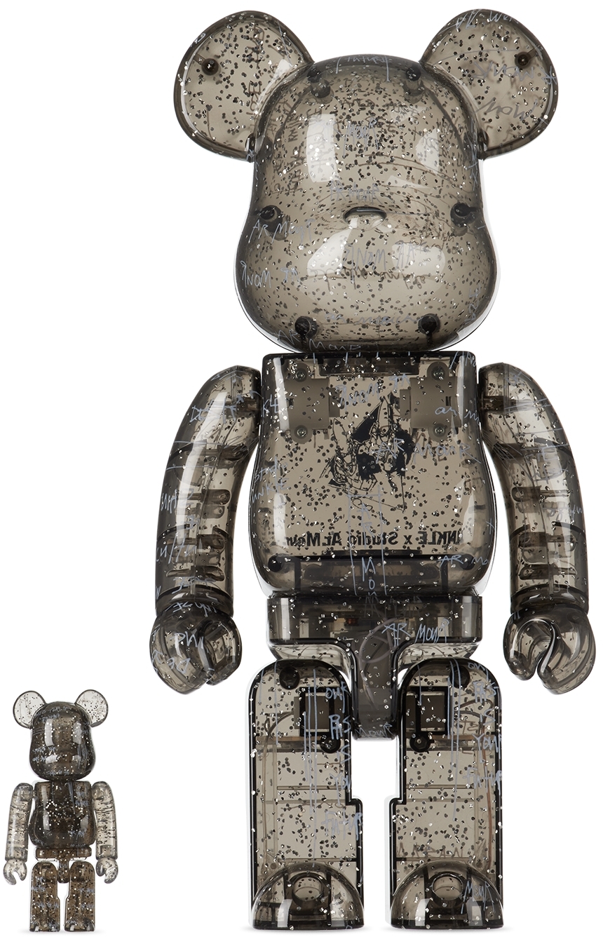 Gray studio.AR.MouR Edition UNKLE 100％ & 400% Bearbrick by