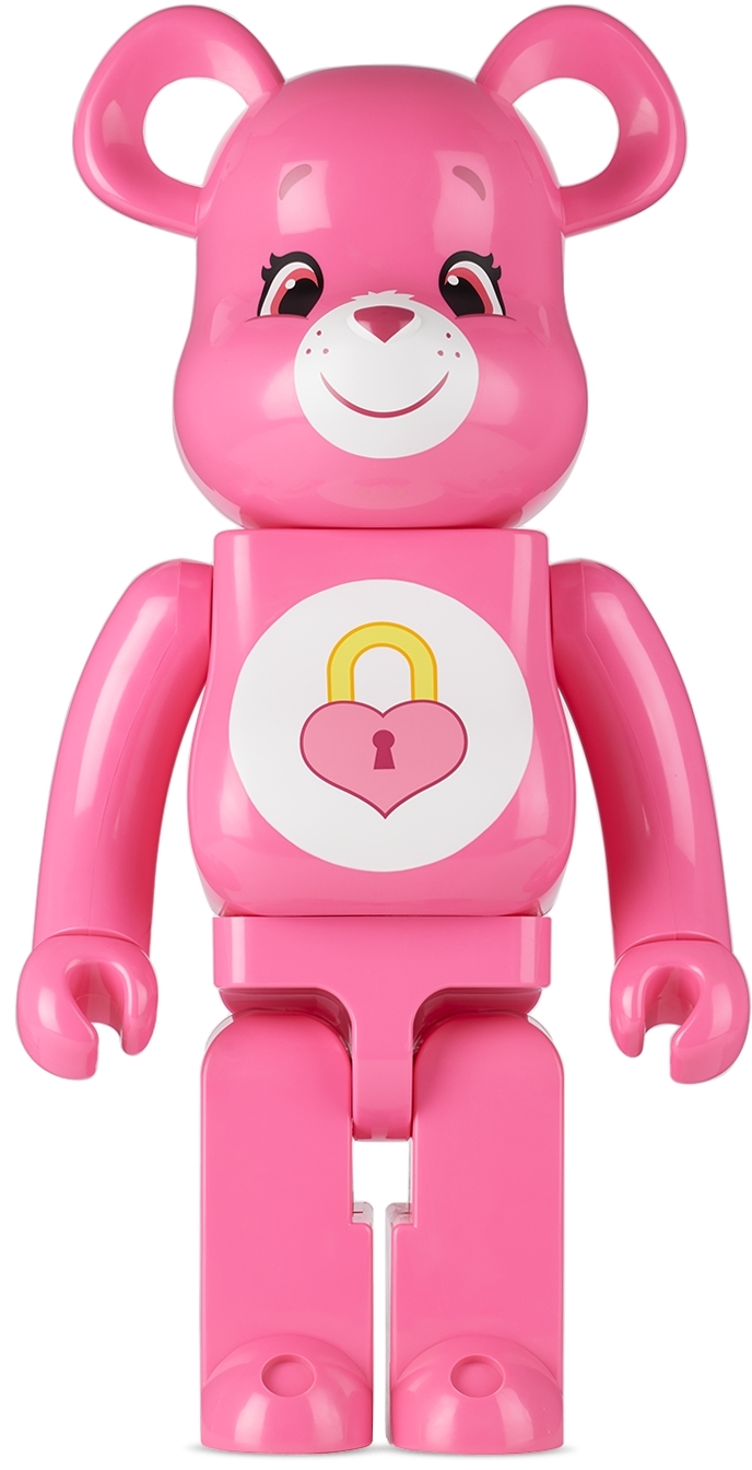 Medicom Toy Pink Care Bears 'secret Bear' 1000％ Bearbrick