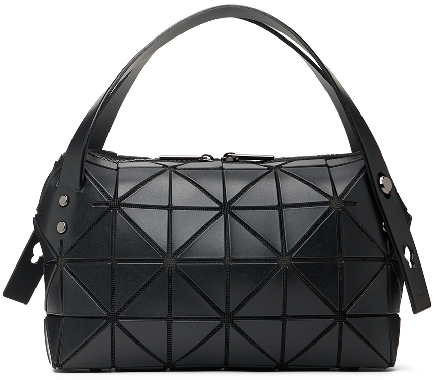 Bao Bao Issey Miyake Blue Boston Matte Bag