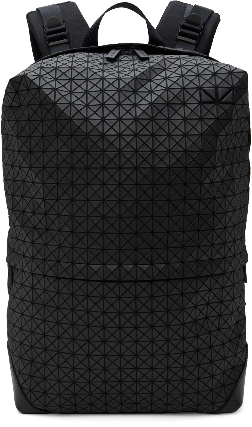 Bao Bao Issey Miyake: Black Liner Backpack | SSENSE UK