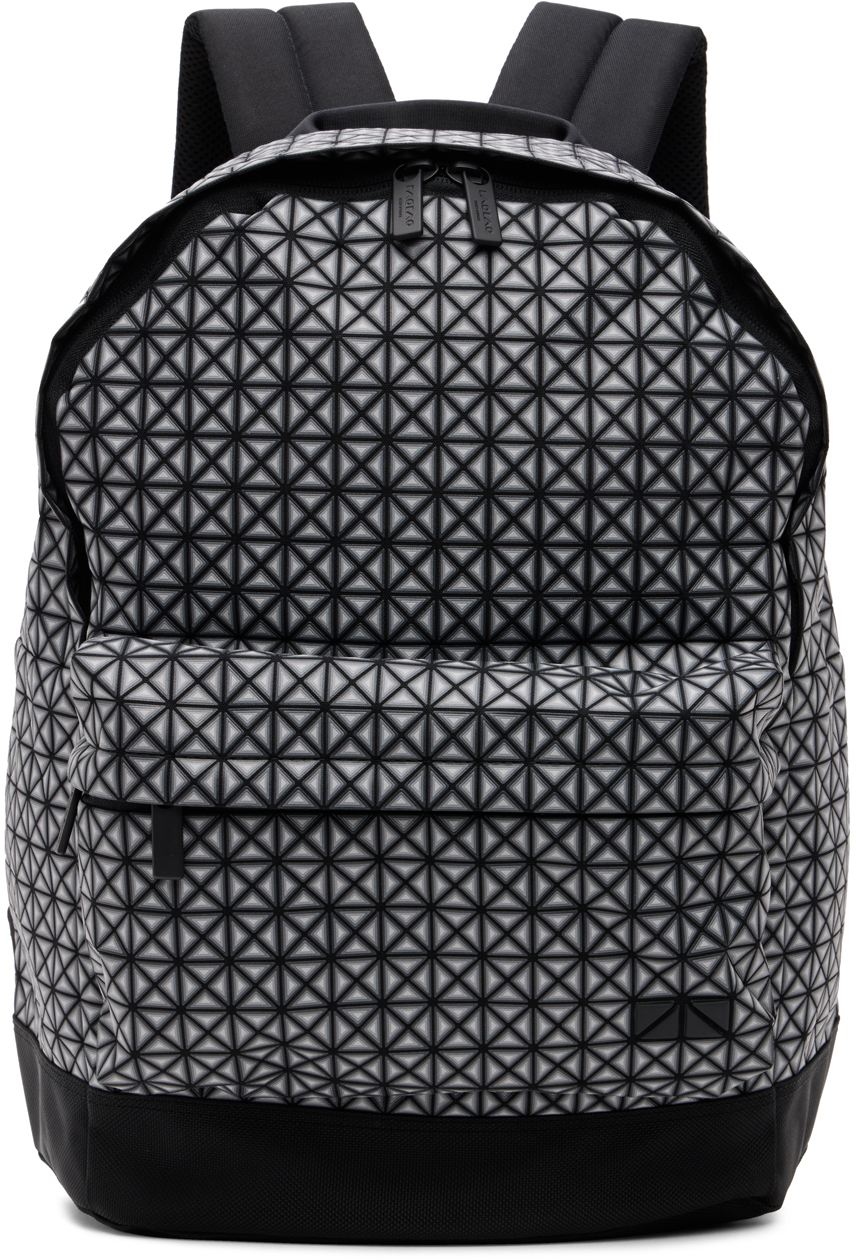 Bao Bao Issey Miyake: Black & Gray Daypack Backpack | SSENSE UK