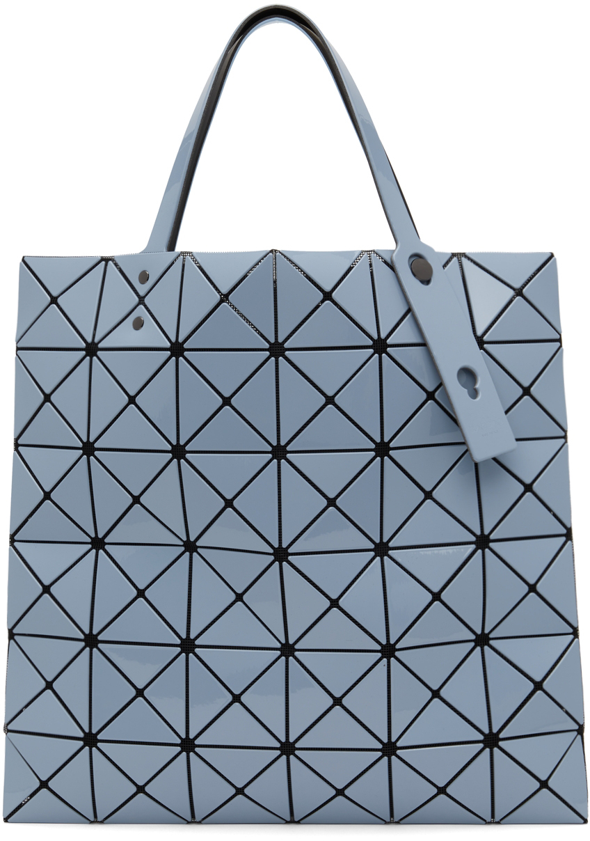 Bao Bao Issey Miyake: Blue Double Color Lucent Tote | SSENSE UK